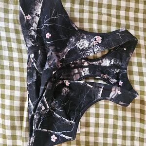 Darc Sport Black and Pink Sports Bra